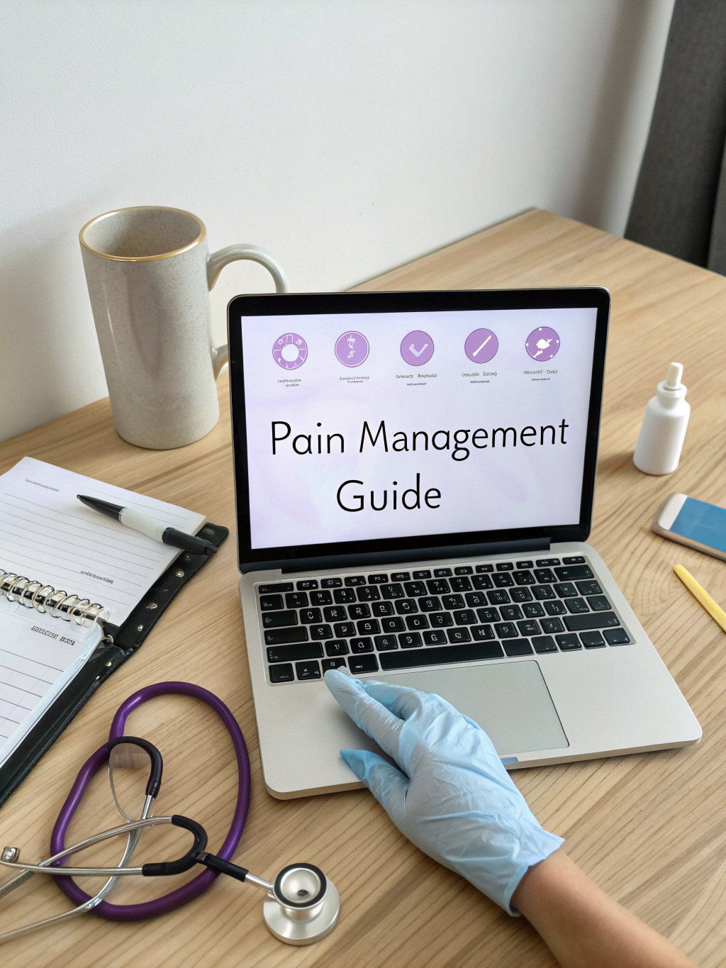 Pain management treatment timeline chart